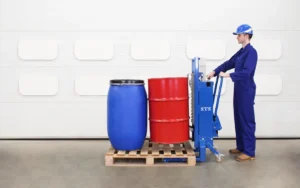 Hydraulic Pallet Drum Lifter DTP06-R500