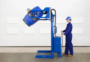 Electric Drum Lifter with Power Clamp STE01-RRH01